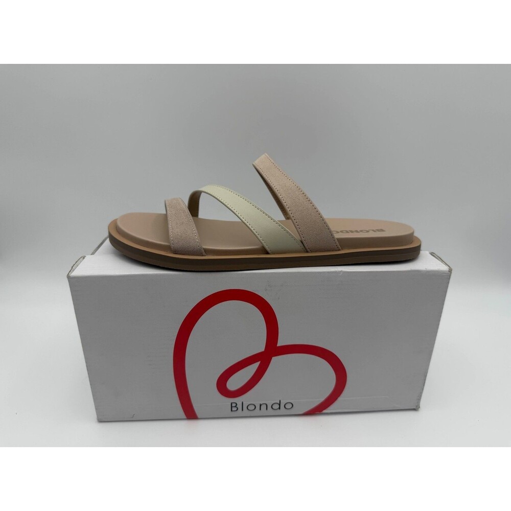 Blondo Kegan Sandals – Almond Multi – Women’s Size 9M